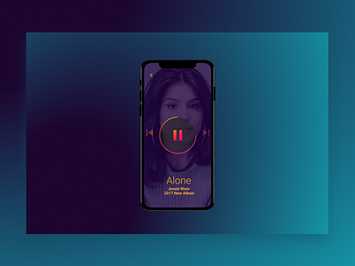 Daily UI - Day 009 - Music Player