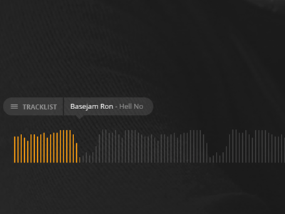 Player spectre track progress player progress timeline tracklist ui