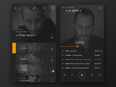 Bon Entendeur App app dark french iphone mixtape music paris player