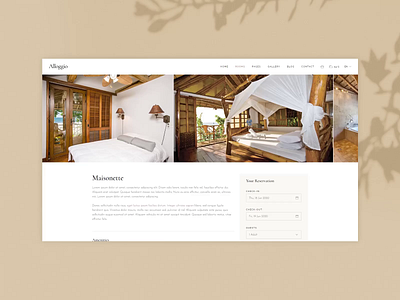 Alloggio - Booking accommodation amenities apartment bed and breakfast booking hostel hotel reservation resort resorts room room booking theme web design wordpress