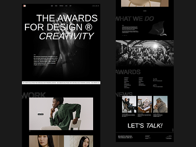 Boldnote - Agency Dark agency black creative dark design modern portfolio theme web design website wordpress