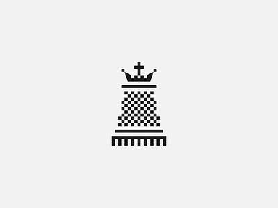 Chess school logo concept