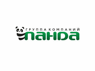 Panda Medical Holding Logo branding design holding idea llc logo panda shapes vector
