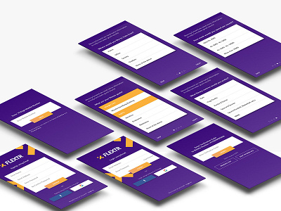 FlexTR - Fitness App Design