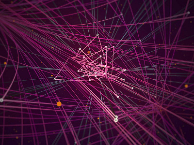Stardust Lines ae after effects geometric lines mograph motion graphics particles stardust web