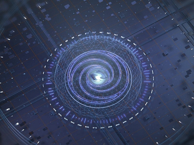 FUI Experiment after effects cinema 4d fui futuristic hud redshift technology