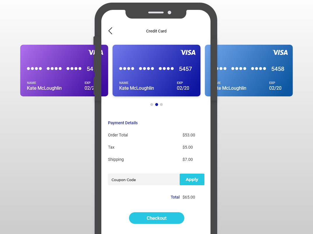 Credit Card UI. Credit Card checkout UI. Daily UI 2. Payment UI.