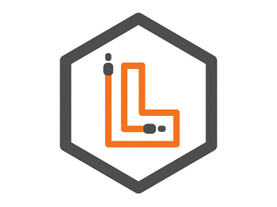 Loud Lee Icon audio colour grey icon logo orange