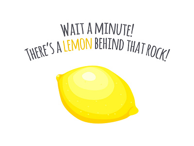 Lemon illustration lemon simpsons vector