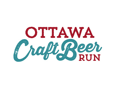 Ottawa Craft Beer Run branding craft beer design logo ottawa