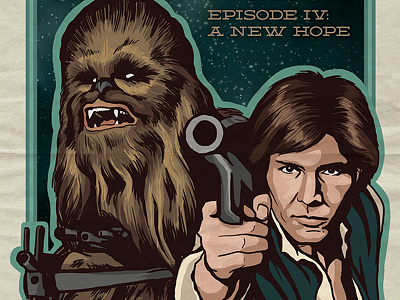 Star Wars Episode IV: A New Hope a new hope chewbacca episode iv han solo harrison ford star star wars wars