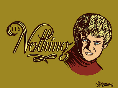 Joffrey Baratheon baratheon game of thrones illustration joffrey lettering portrait season 8 typography