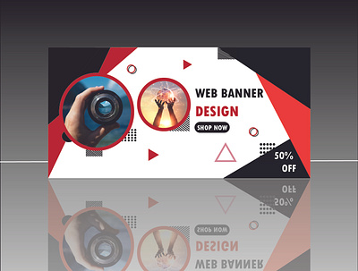 Web Banner Design. 3d animation banner banner design branding graphic design illustration logo motion graphics web banner
