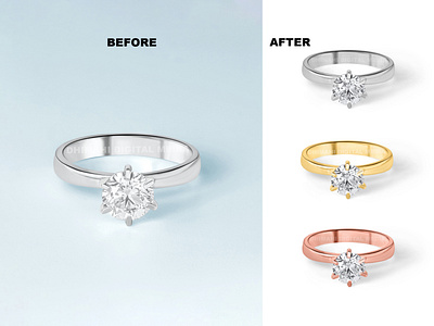 Jewellery Retouch and colour correction