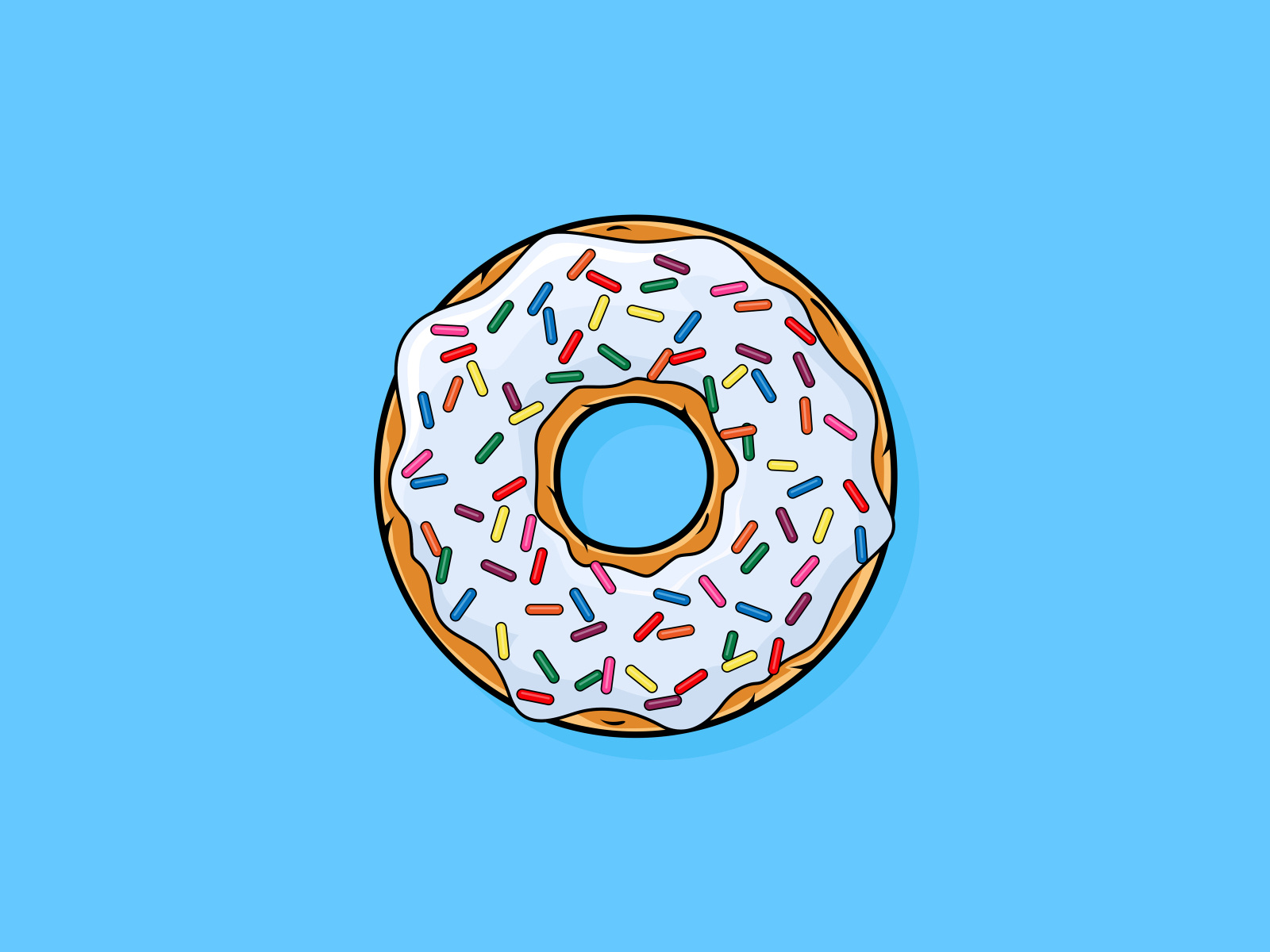 National Donut Day by Brett Nicholson on Dribbble