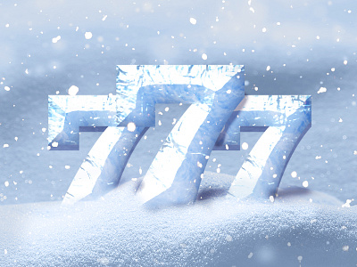 777s - Winter Slot Tournament Concept 777s casino concept conceptual gambling slots snow winter