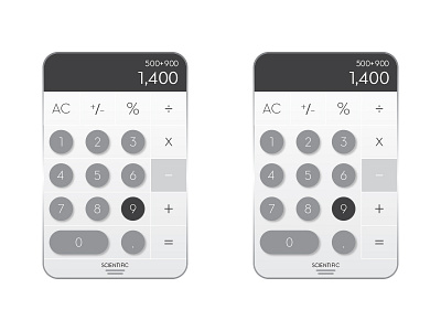 Daily UI 003 - Calculator UI