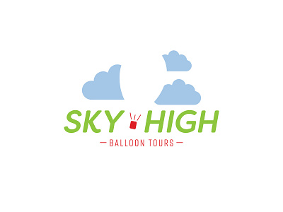 Daily Logo Challenge 002 - Hot Air Balloon air balloon challenge clouds daily dribbble hot logo tours vector