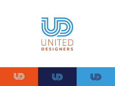 United Designers brand color community designers logo slack united
