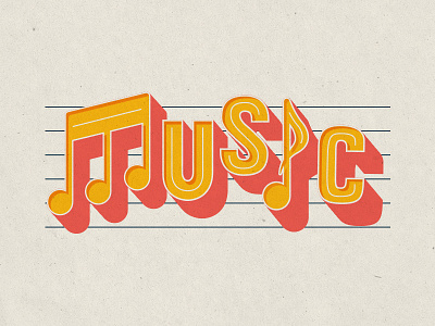 Music creativity goodtype hand inspiration lettering music vector