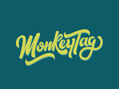 Type Exploration 02 | MonkeyTag design exploration lettering monkeytag type