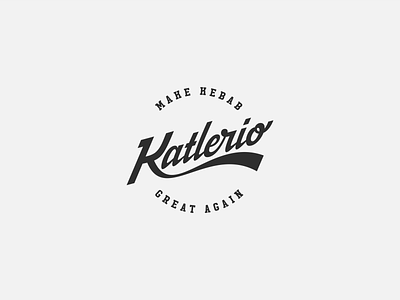 Katlerio Kebab Restaurant: Logo Design branding branding agency design flat kebab logo logo design logotype mark restaurant symbol type typogaphy typography
