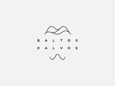 Baltos Kalvos: Logo Design branding branding agency flat icon logo logo design logotype mark odontology symbol teeth type