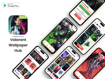 VALORANT WALLPAPER HUB 2023 | FLUTTER MOBILE APP