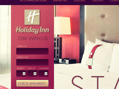 Search Box Color Variant hotel input fields pink tan website