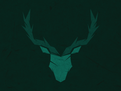 Elk Illustration - V2 antlers elk hunting identity logo monarch