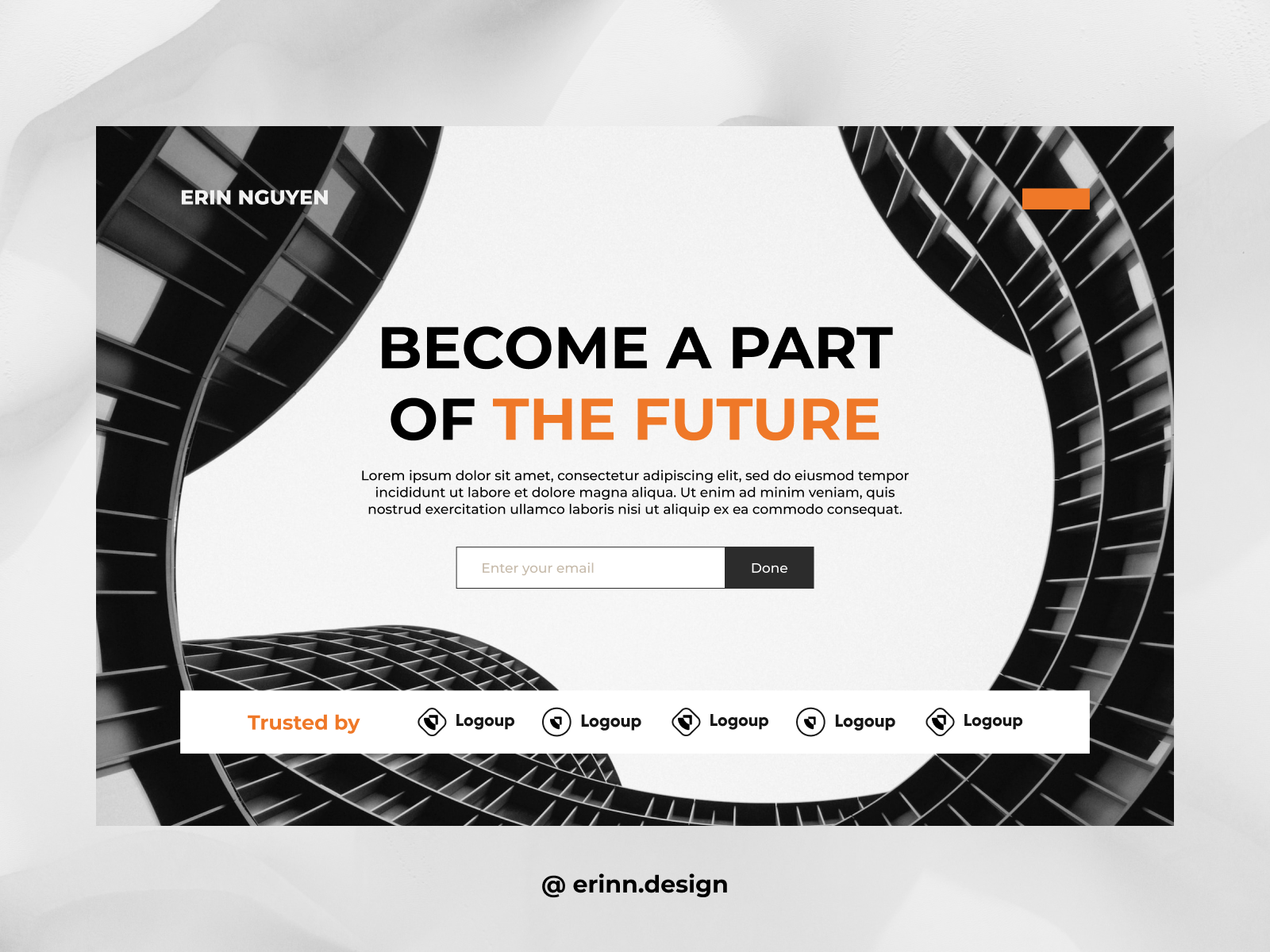 Home Page UI Design by Erin Nguyen on Dribbble