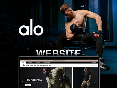 Alo Website Development branding graphic design ui uiux website design