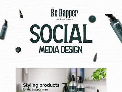 Be Dapper branding graphic design ui uiux website design