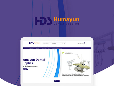 Humayun Dental branding design graphic design illustration ui uiux ux website design