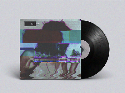 XA AX album art album cover cover art elohim glitch glitch art lp music vinyl