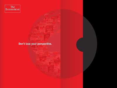 The Economist art direction branding brochure brochure design creative direction design layout print visual design
