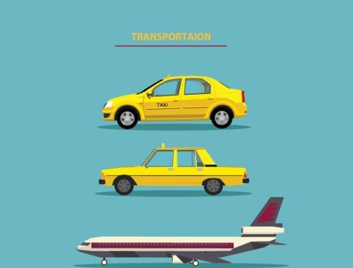 taxi vector ui design design graphic design illustration taxi typography ui ux