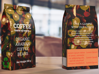 Coffee Bag Design 3d 3d design adobe dimension branding coffee coffee bag coffee bag design coffee bags coffee branding coffee packaging creative design designs graphic design label packaging pouch bag label design product product design product packaging