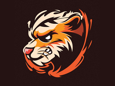 TIGER HEAD MASCOT