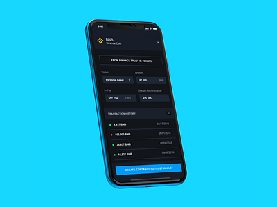 Binance Trust Wallet Concept