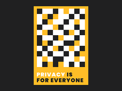 Mosiac Privacy Poster