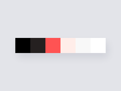 Zensite New Color Palette agecy agency branding brand branding color colors minimal red simple