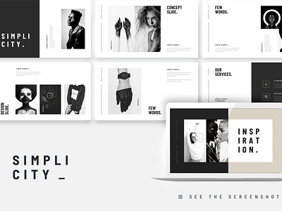 Stylish Minimal Keynote Template #2