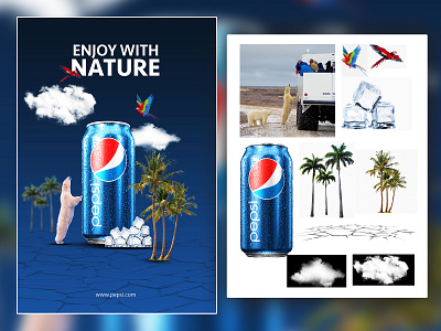 Pepsi Poster design branding design graphic design illustration logo vector