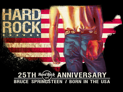 Born in the USA 25th Anniversary born in the usa bruce springsteen hard rock