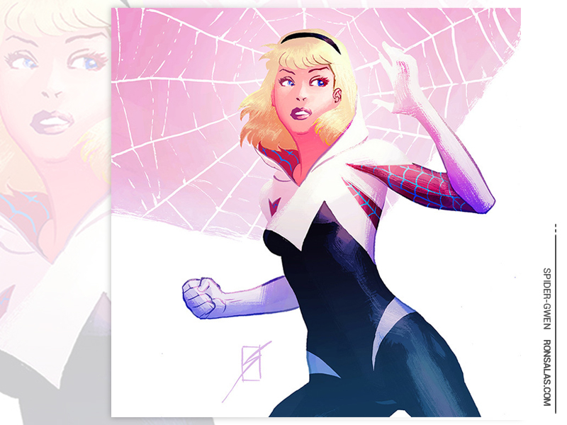 Spider-Gwen by Ron Salas on Dribbble