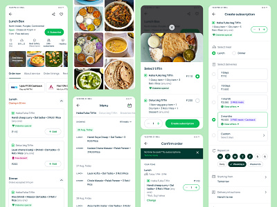 Food subscription app