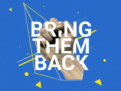 Bring Them Back audience blue customers design triangles tshirt