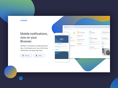 Mobile notifications on your browser! browser design graphic mobile notification product ui ux website