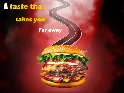 Tasty burger social media post ads advertising design food post graphic design photoshop social media social media post